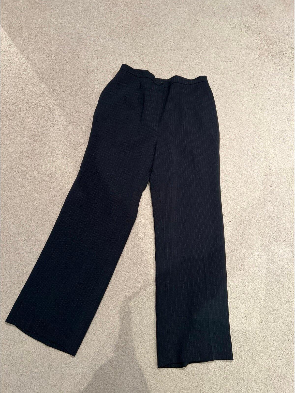 Kasper Pinstripe Dress Slacks